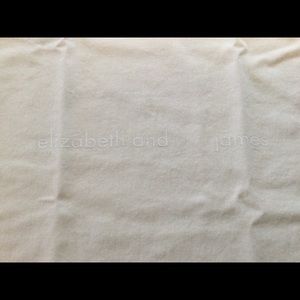 Elizabeth and James Dust Bag